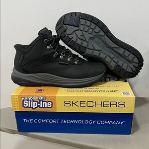 Men’s Sketchers Goodyear Performance Slip-ins boots 10 Extra Wide Fit used